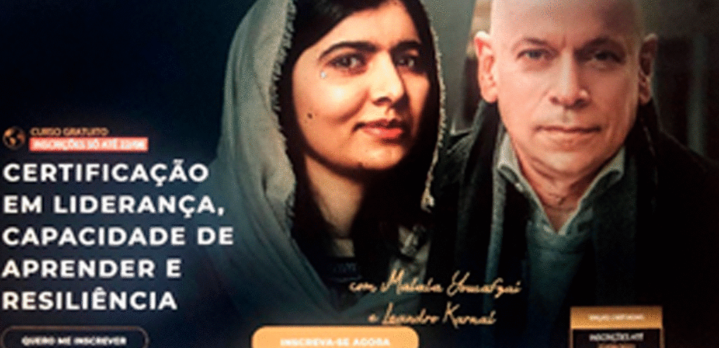 Vem aí curso gratuito de Liderança e Resiliência com Malala e Karnal